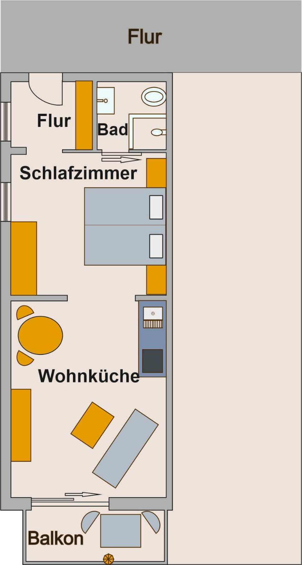 Wallgauer Hof Apartment *